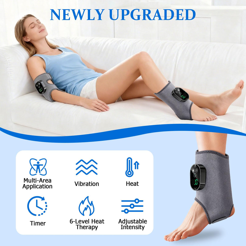 Ameilika foot massager portable with anti-tangling design.