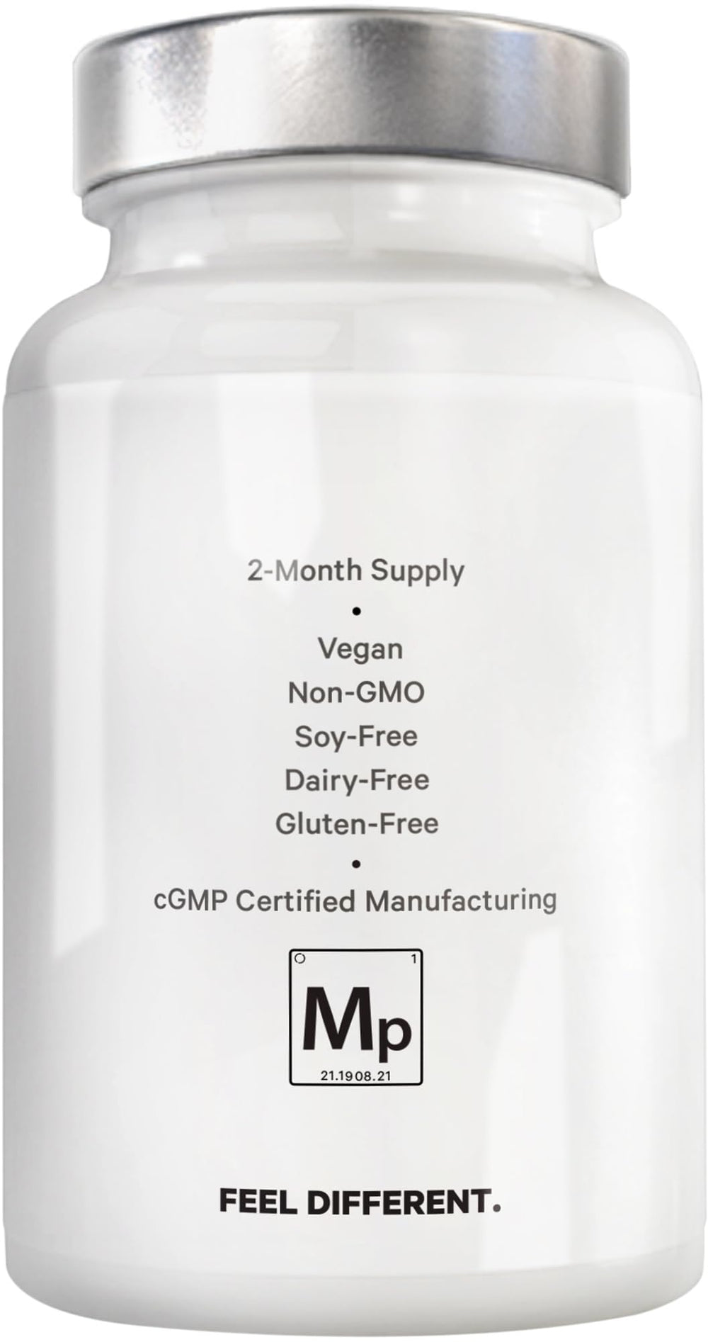Amen Mimosa Pudica capsule vial with vegan stamp.