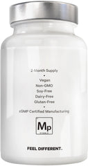 Amen Mimosa Pudica capsule vial with vegan stamp.