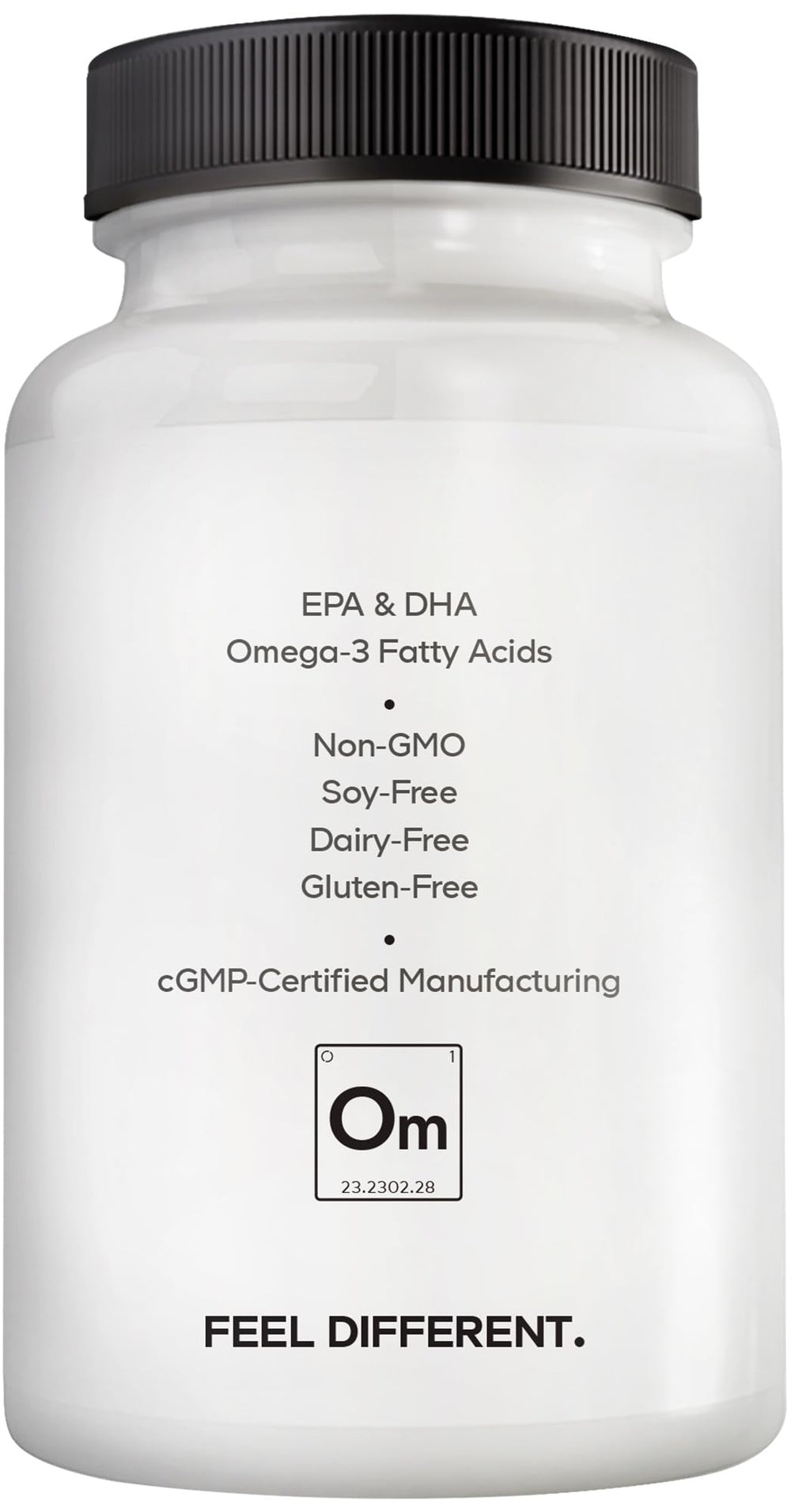 Amen Omega-3 gluten-free certification on packaging.