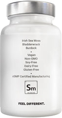 Amen Sea Moss manufactured in the USA in a cGMP facility.