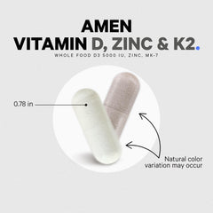 Amen USA-manufactured supplement in a clean facility for quality.