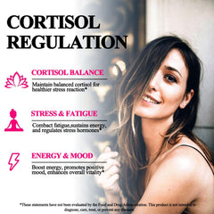 AMENQ hHEALTH label detail ingredients highlights 17-in-1 cortisol blend.