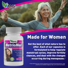 MetrioMed capsules ready for daily fertility support