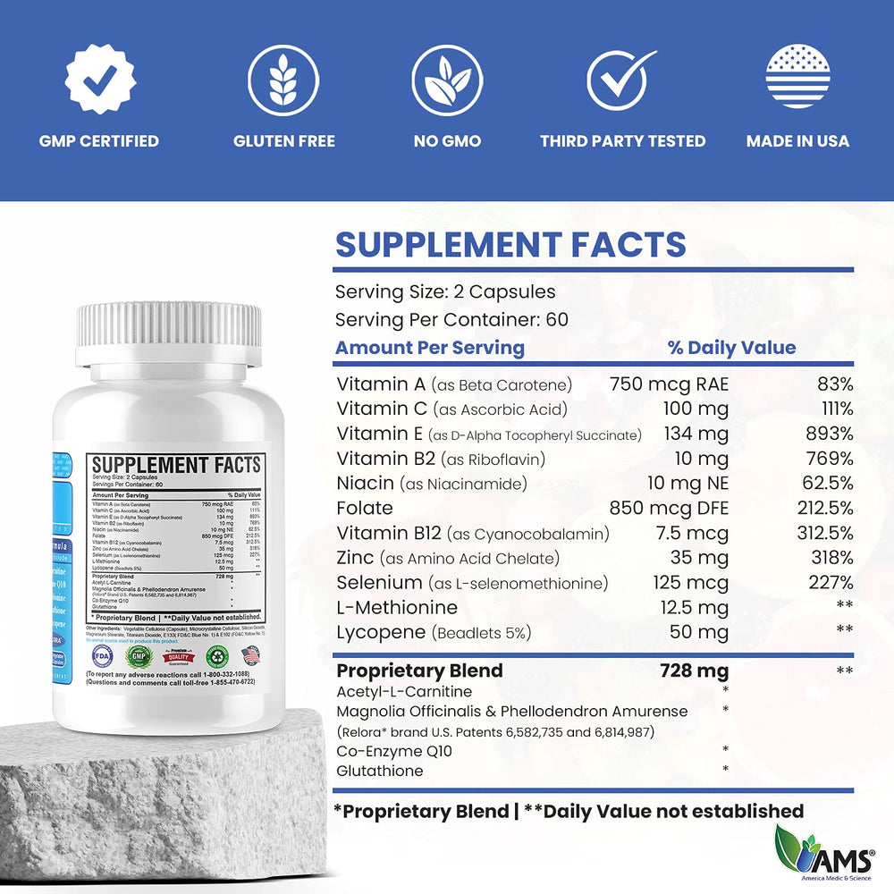 CoQ10 icon representing antioxidant support in MFS Plus
