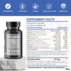 Close-up of hair with shine and vitality after VivaPill use