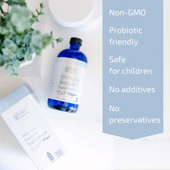 American Biotech Labs bottle label close-up highlighting 10 ppm SilverSol.