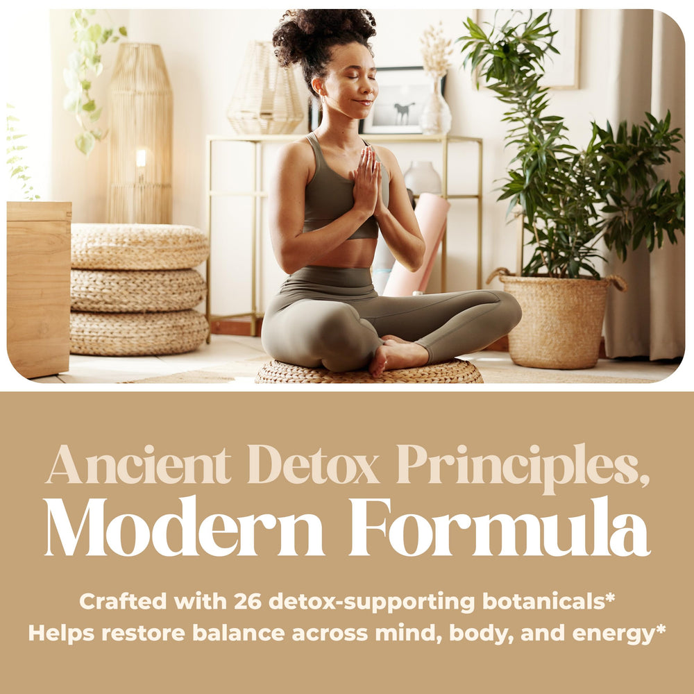 American Nutriceuticals Essential Detox capsules offer convenient daily detox support.