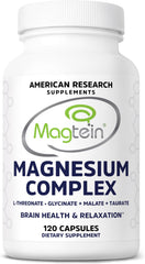 American Research Supplements Magtein bottle front highlighting brain wellness blend
