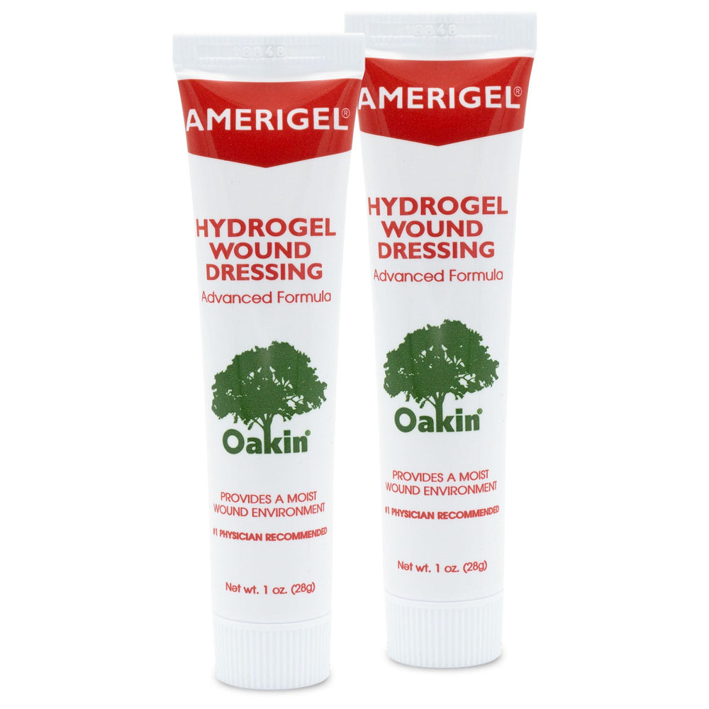 Amerigel Hydrogel Wound Dressing two-pack for on-the-go moisture-rich healing