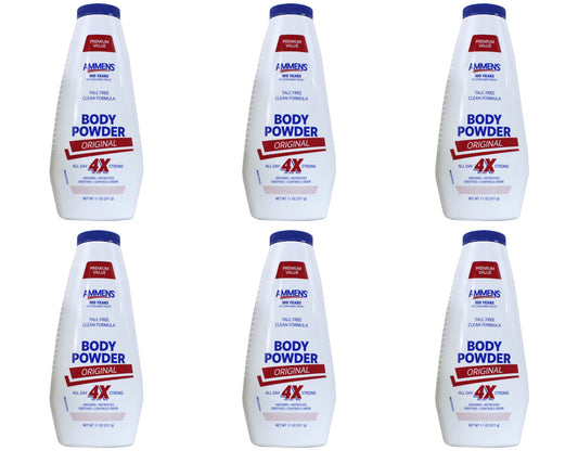 Ammens Original talc-free powder bottle for all-day dryness and comfort.