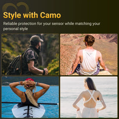 Amolyfe Dexcom G7 patch comes in camo pack for discretion.
