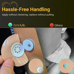 Amolyfe Libre 3 tin case keeps patches organized and portable.