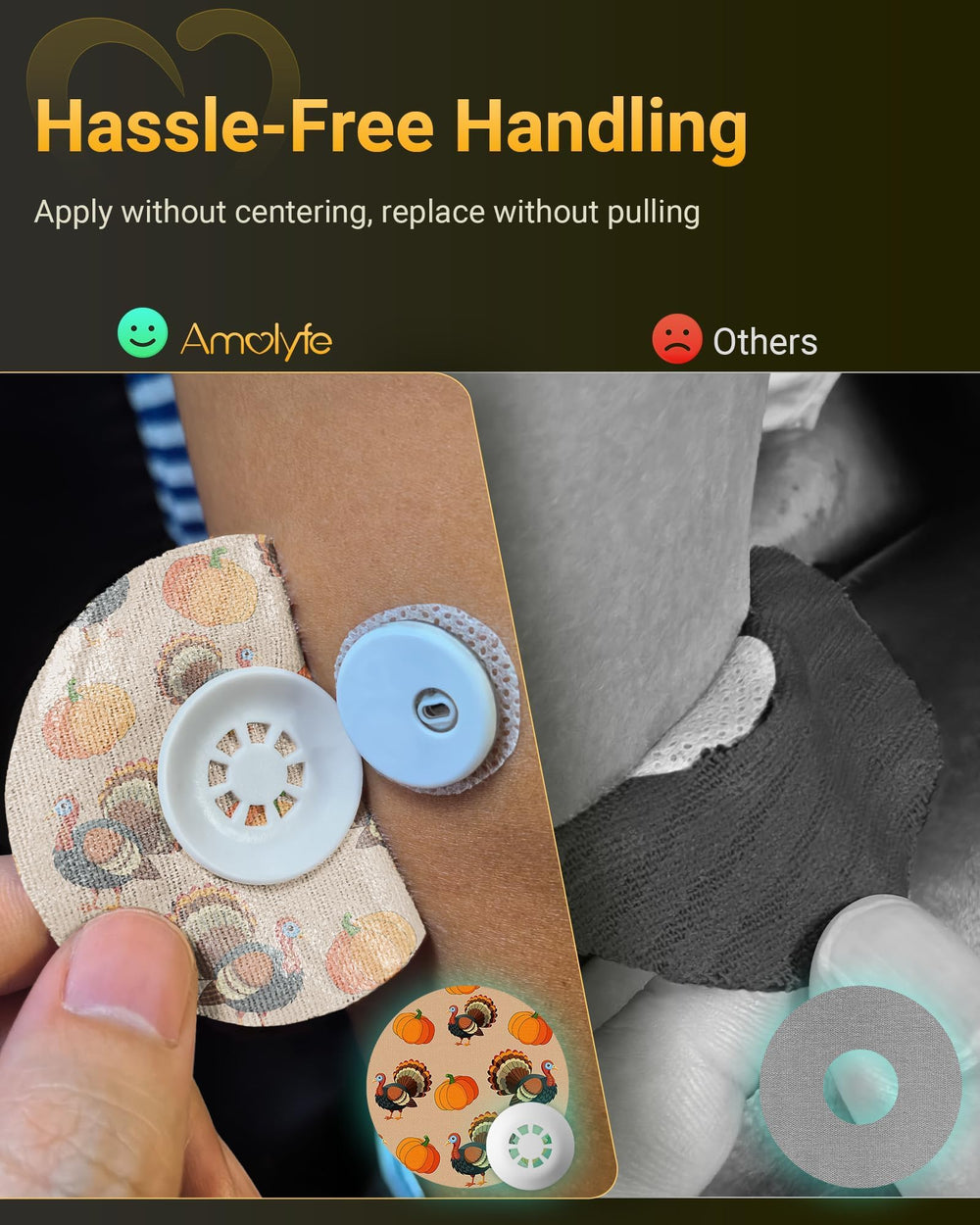 Amolyfe Libre 3 applies with one hand, leaving no residue behind.