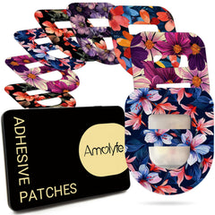 Amolyfe Omnipod overpatch with middle strap for secure wear during daily activities.