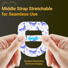 Amolyfe Omnipod overpatch waterproof design protects adhesion in showers