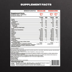 AMPOWER ingredient blend close-up illustrating amino acids and probiotic complex
