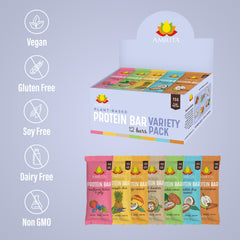 Amrita Nut Free Vegan Bar mango coconut, tropical taste and quick protein after workouts.