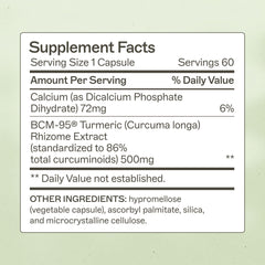 Amy Myers MD Curcumin Super Soluble capsules highlighting high absorption