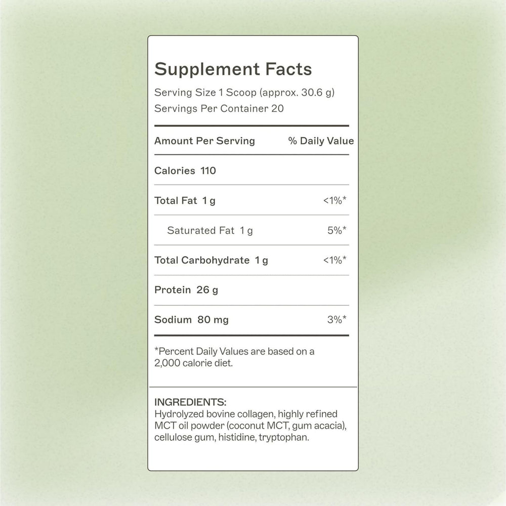 Paleo Protein unflavored scoop ready for easy, consistent daily servings.
