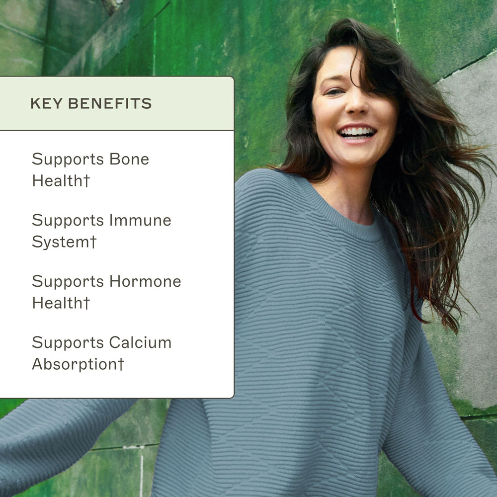 Amy Myers MD Vitamin D3/K2 liquid with dairy-free label.