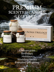 AMYRYLAN long burn candle 21.15 oz total in trio