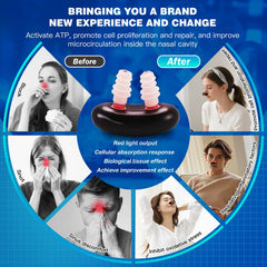 AMZKEIO device on desk promotes quick, non-invasive nasal support during work