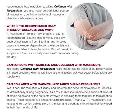Ana Maria Lajusticia collagen pills dosages shown for daily routine