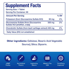Bottle pour shot from Anabolic Laboratories glucosamine-chondroitin for easy dosing.