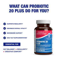 Anabolic Laboratories box packaging showcasing a clinical-grade digestive formula