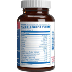 Anabolic Laboratories ingredient-swatch highlights enzyme types and herbal notes.
