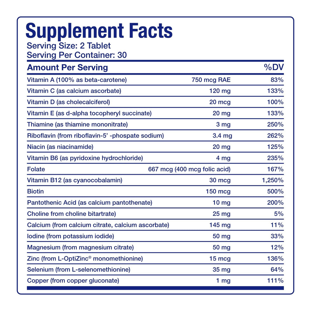 Anabolic Laboratories Iron Free Multivitamin 30 servings box showcases value.