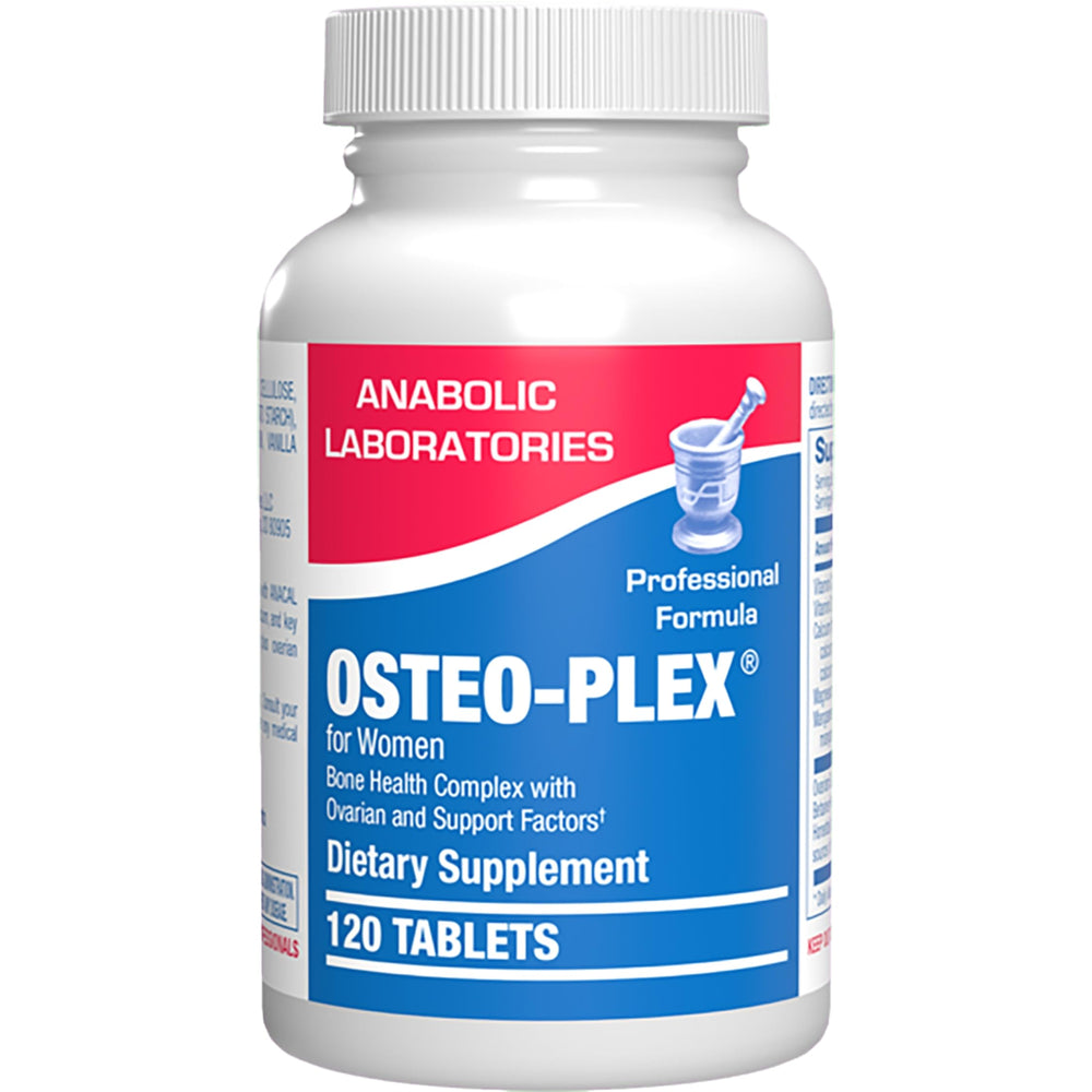 Anabolic Laboratories Osteo-Plex bottle for women's bone health.