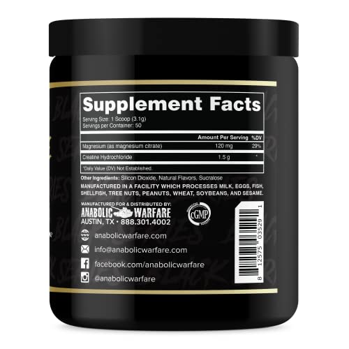 Anabolic Warfare Creatine Carnage powder shake demonstrates smooth mixability in liquid.