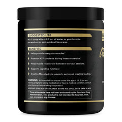 Anabolic Warfare Creatine Monohydrate Fruit Explosion scoop for precise dosing.