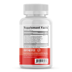 Phena-Lean label close-up highlighting caffeine and Lean GBB ingredients.
