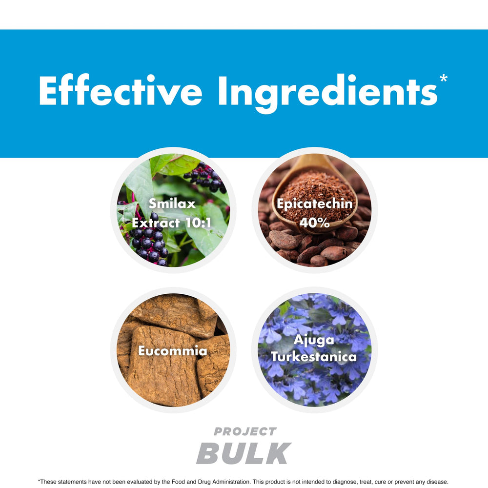 Shaker with Project Bulk for on-the-go recovery beverages.