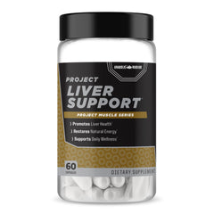Anabolic Warfare Project Liver Support bottle front promotes daily wellness and liver-focused routine