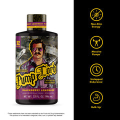 Anabolic Warfare Pump Lord scoop demonstrates serving size for accurate dosing.