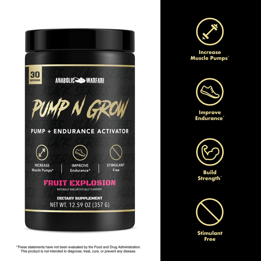 Anabolic Warfare Pump-N-Grow packaging image for everyday training readiness