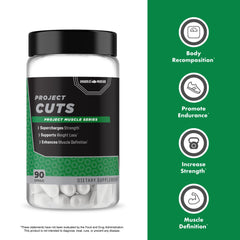 Anabolic Warfare Ripfactor blend capsules highlight enhanced muscle definition potential.