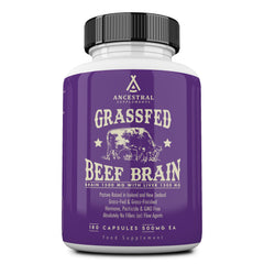 Ancestral Supplements brain bottle pour for daily brain support.