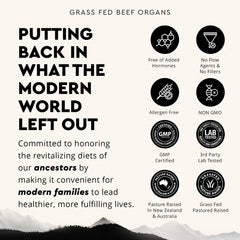 Ancestral Supplements Grass-Fed Spleen bottle pack highlighting iron-rich immune and metabolic support