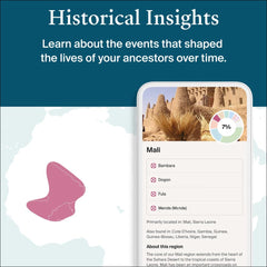 AncestryDNA origin map visualizes global roots and ethnicity estimates