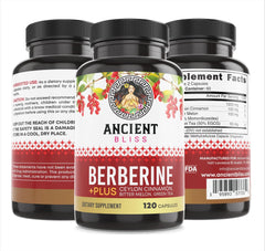 Ancient Bliss capsule close-up with label details