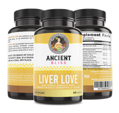 Ancient Bliss Liver Love vegan capsules offer a gentle, plant-based wellness option.