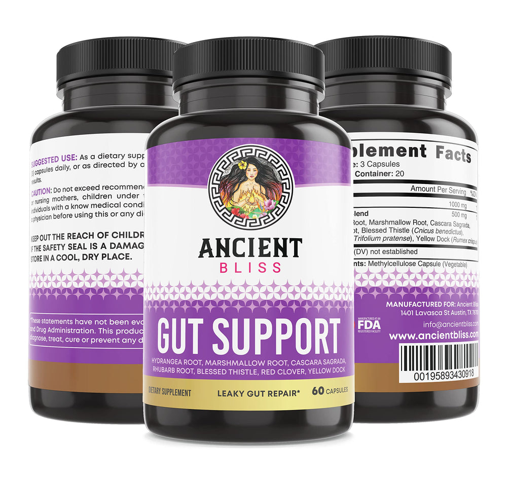 Ancient Bliss product label detail for informed purchase decisions.