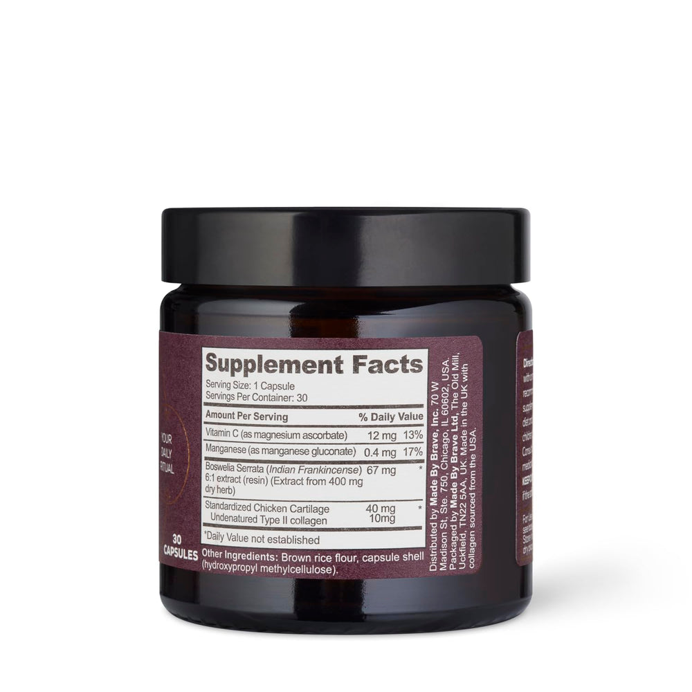 Ancient + Brave Noble Capsules joints and movement visual for comfort.