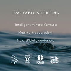 Ancient Brave True Hydration Powder coconut-water inspired blend enhances subtle flavor and mineral balance.