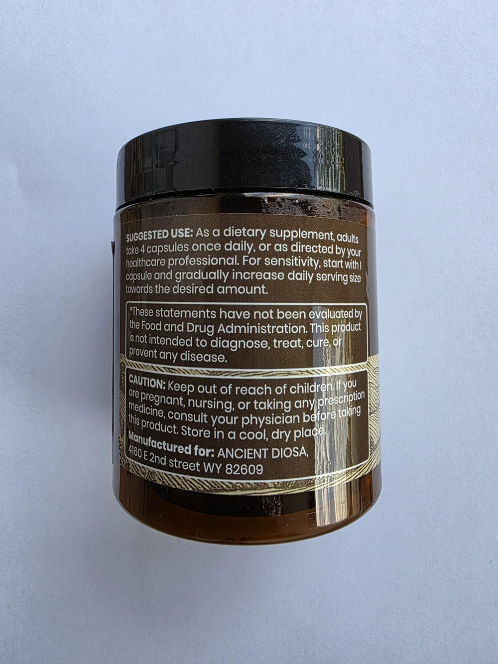 ANCIENT DIOSA nutrient-rich formula supports daily recovery and focus.
